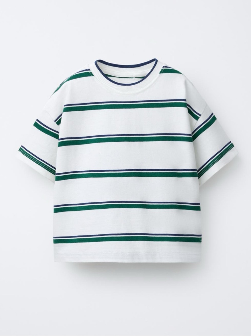 ZARA STRIPED T-SHIRT - Picture 1 of 10